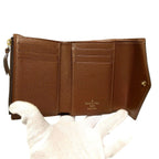Louis Vuitton Portefeuille Victorine Monogram Trifold Wallet Canvas — view 3
