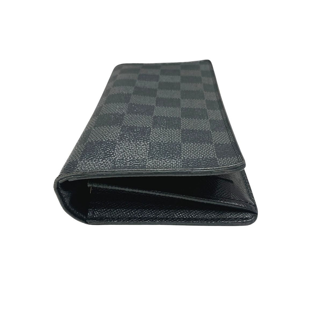 Louis Vuitton Portefeuille Brazza Damier Graphite Wallet Canvas — view 8