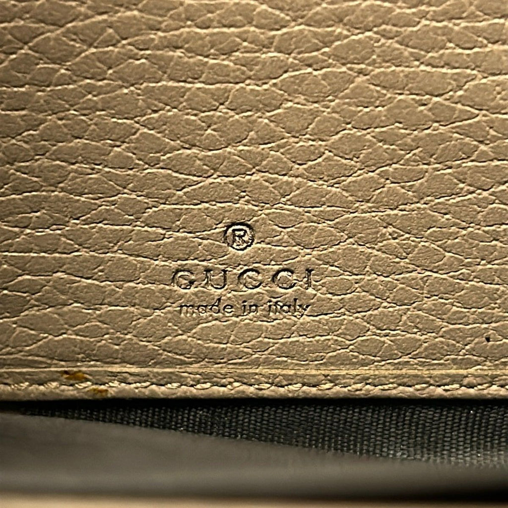 Gucci Wallet GG Marmont Beige Zip Around Leather — view 5