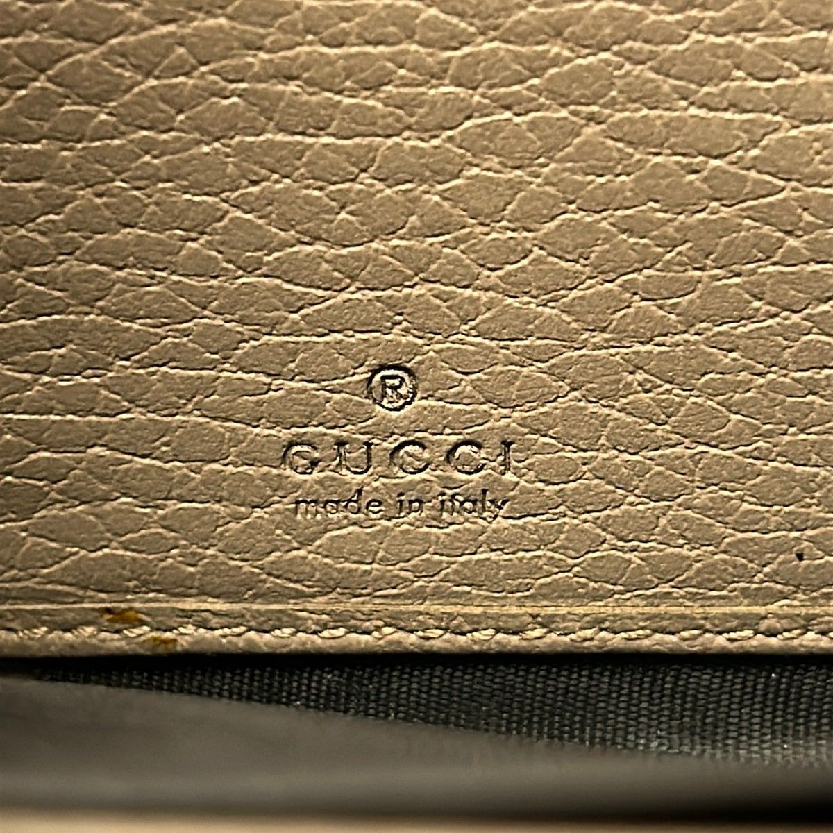 Gucci Wallet GG Marmont Beige Zip Around Leather — view 5