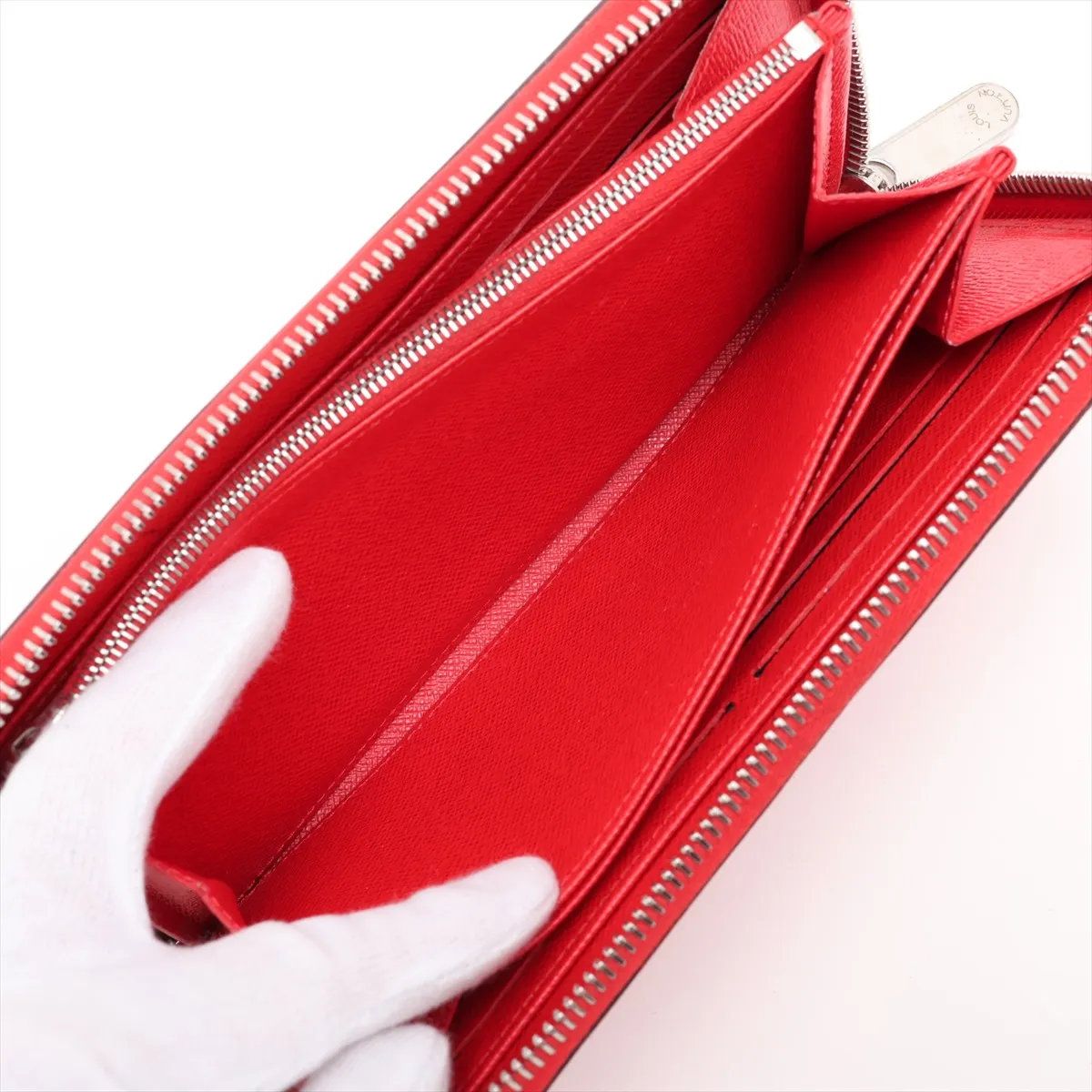 Louis Vuitton Epi Zippy Wallet Leather Zip Around — view 5