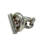 Hermes Ring Croisette GM Chain 52 Silver — view 4
