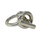 Hermes Ring Croisette GM Chain 52 Silver