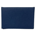 Hermes Card Case Calvi Verso Blue