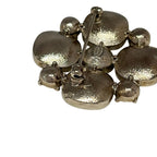 Chanel Brooch Silver Clear Beige — view 4
