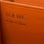 Loewe Wallet Knot Zip Around Bordeaux Brown — view 5