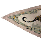 Hermes Scarf Pleated Silk Dip Dye Dip Die Jungle Love Beige — view 2