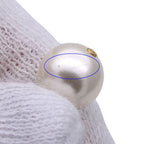 Louis Vuitton Earrings Faux Pearl LV Iconic Gold — view 5