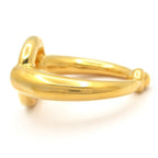 Hermes Scarf Ring Mo Gold — view 3