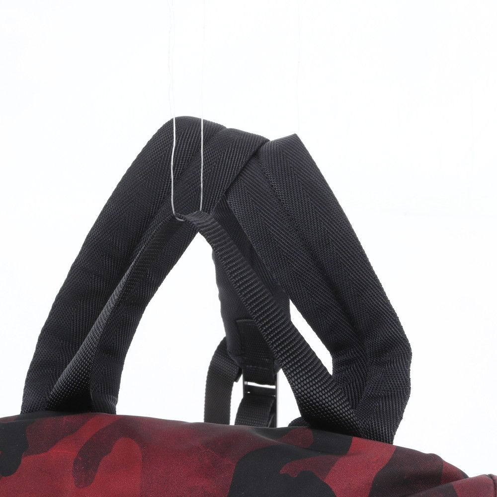 Prada Tessuto Nylon Camouflage Triangle Logo Backpack — view 2