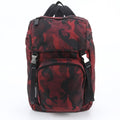 Prada Tessuto Nylon Camouflage Triangle Logo Backpack