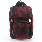 Prada Tessuto Nylon Camouflage Triangle Logo Backpack