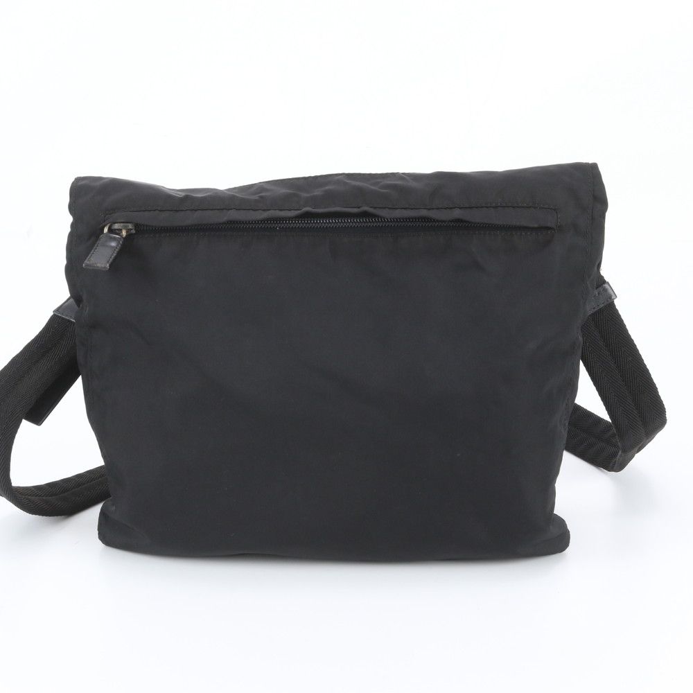 Prada Tessuto Nylon Triangle Logo Shoulder Bag Crossbody Messenger Business — view 3
