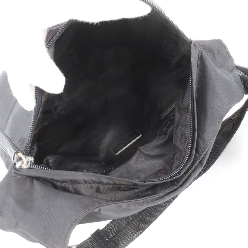 Prada Tessuto Nylon Triangle Logo Shoulder Bag Crossbody Messenger Business — view 7