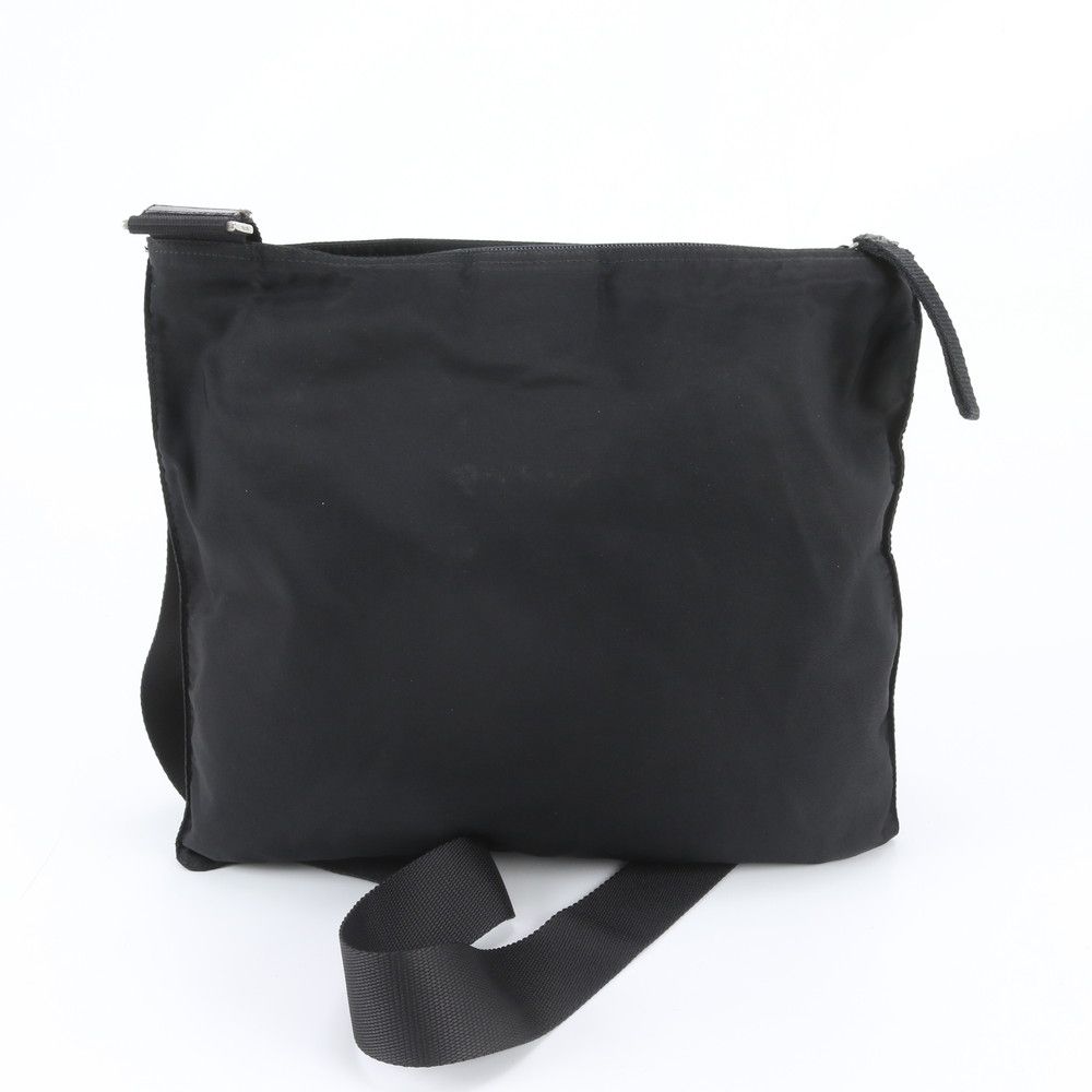 Prada White Tag Tessuto Nylon Triangle Logo Shoulder Bag Crossbody Messenger — view 3