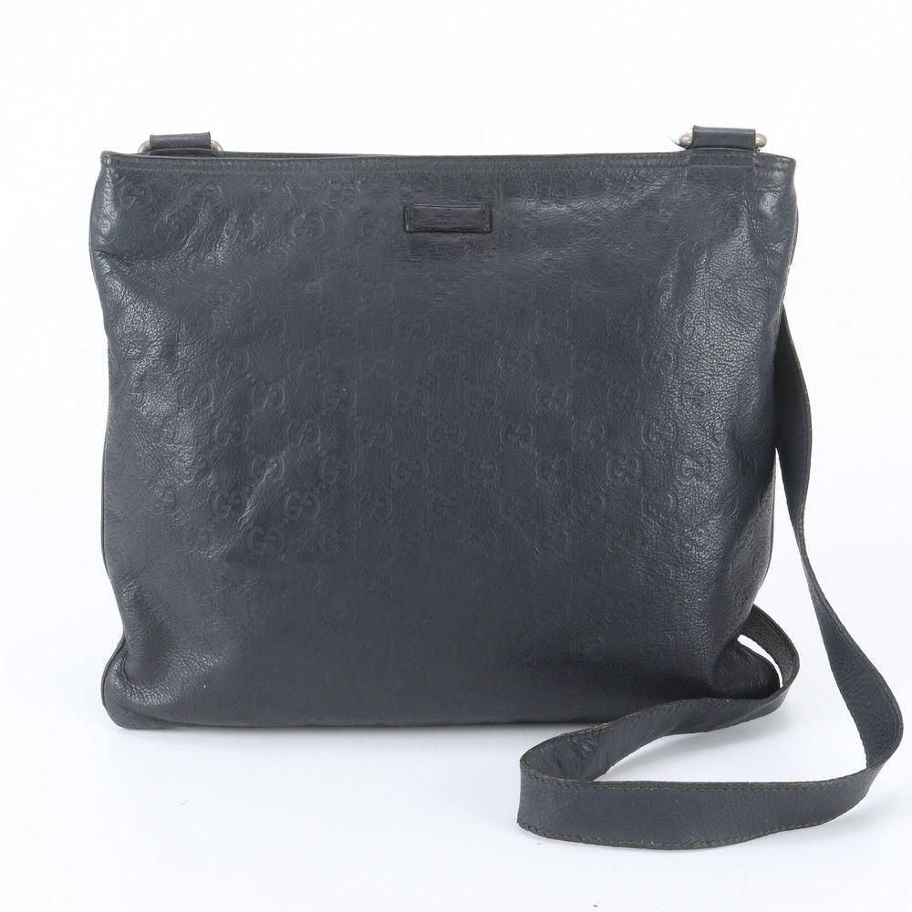 Gucci Guccissima Leather Shoulder Bag Crossbody Messenger Business