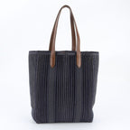 Hermes Calicut Denim Leather Tote Bag Shoulder