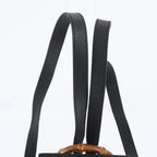 Gucci Vintage Bamboo Leather Backpack — view 2