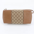Gucci GG Canvas Bree Leather 2-Way Shoulder Bag Crossbody Hand — view 5
