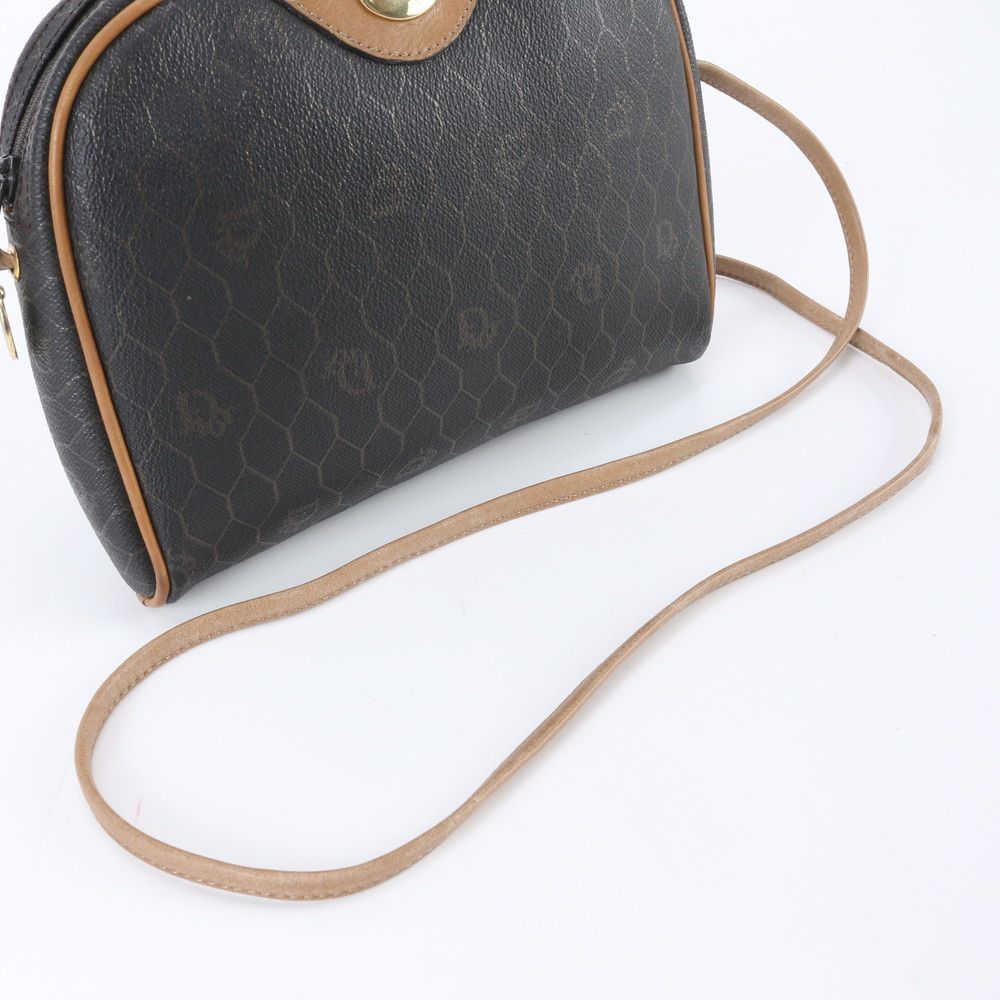 Dior Honeycomb Leather Shoulder Bag — view 2