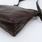 Bottega Veneta Intrecciato Braided Leather Shoulder Bag Crossbody Messenger — view 4