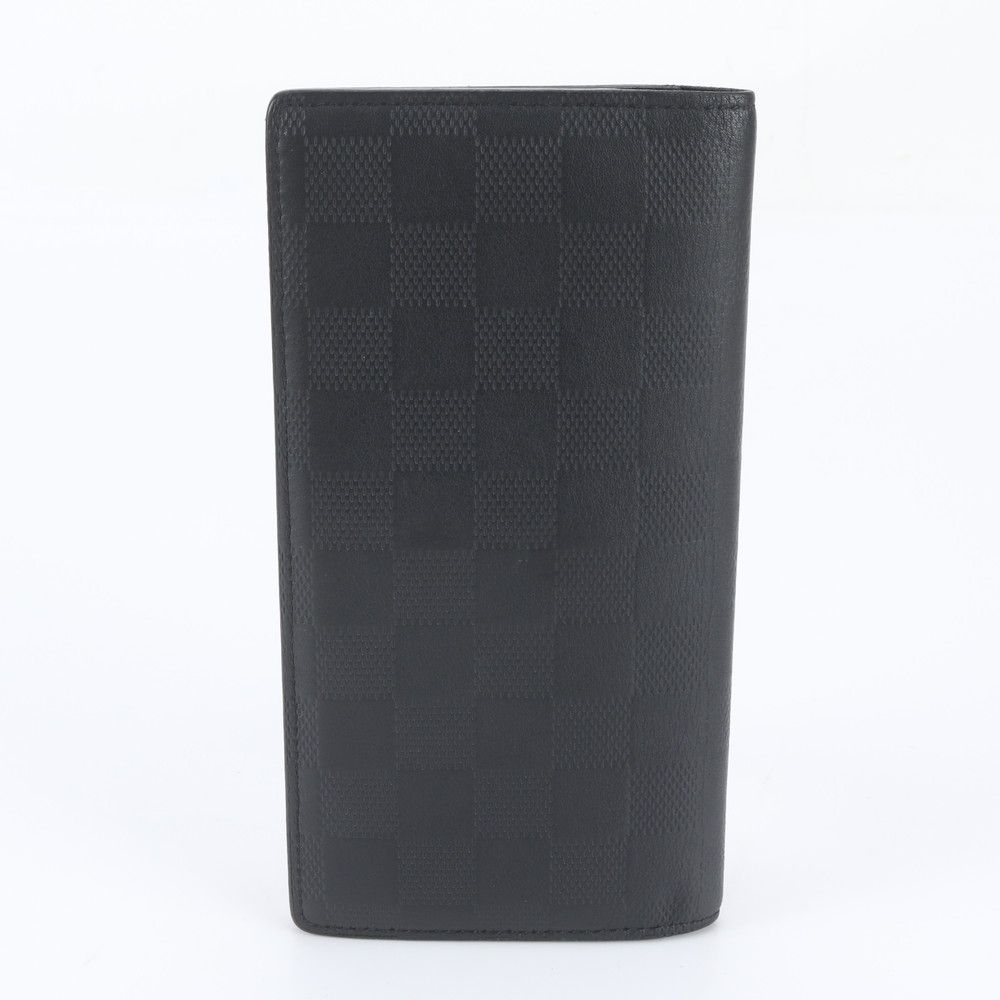 Louis Vuitton Damier Infini Portefeuille Brazza Leather Wallet — view 2
