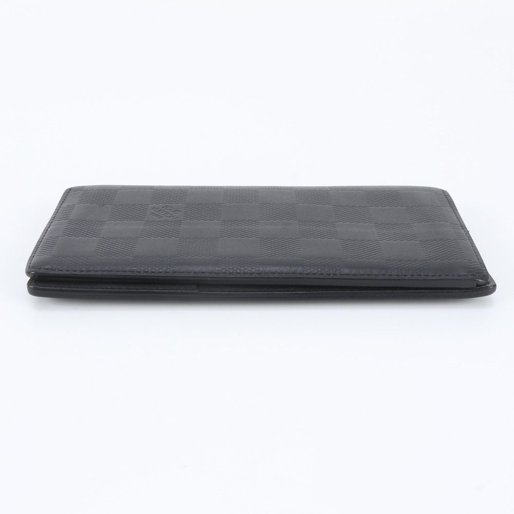 Louis Vuitton Damier Infini Portefeuille Brazza Leather Wallet — view 4