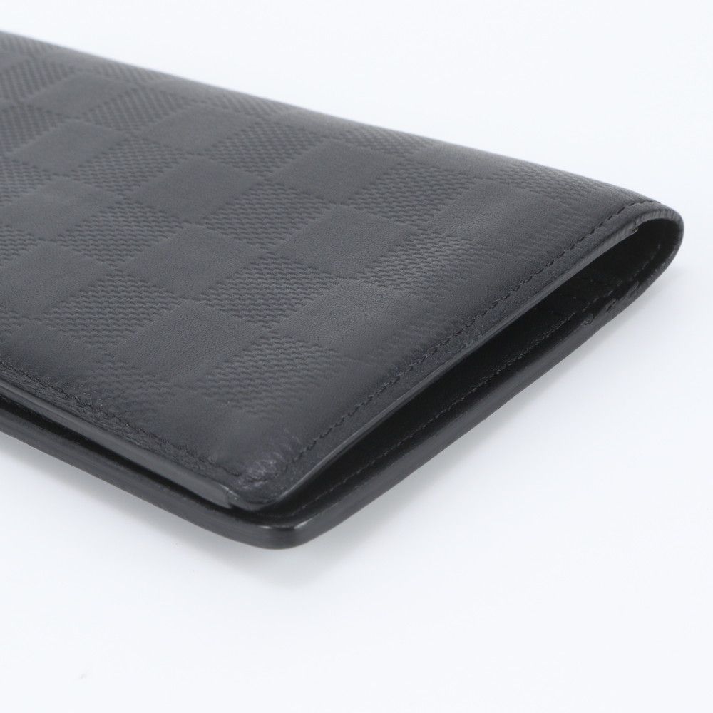 Louis Vuitton Damier Infini Portefeuille Brazza Leather Wallet — view 3