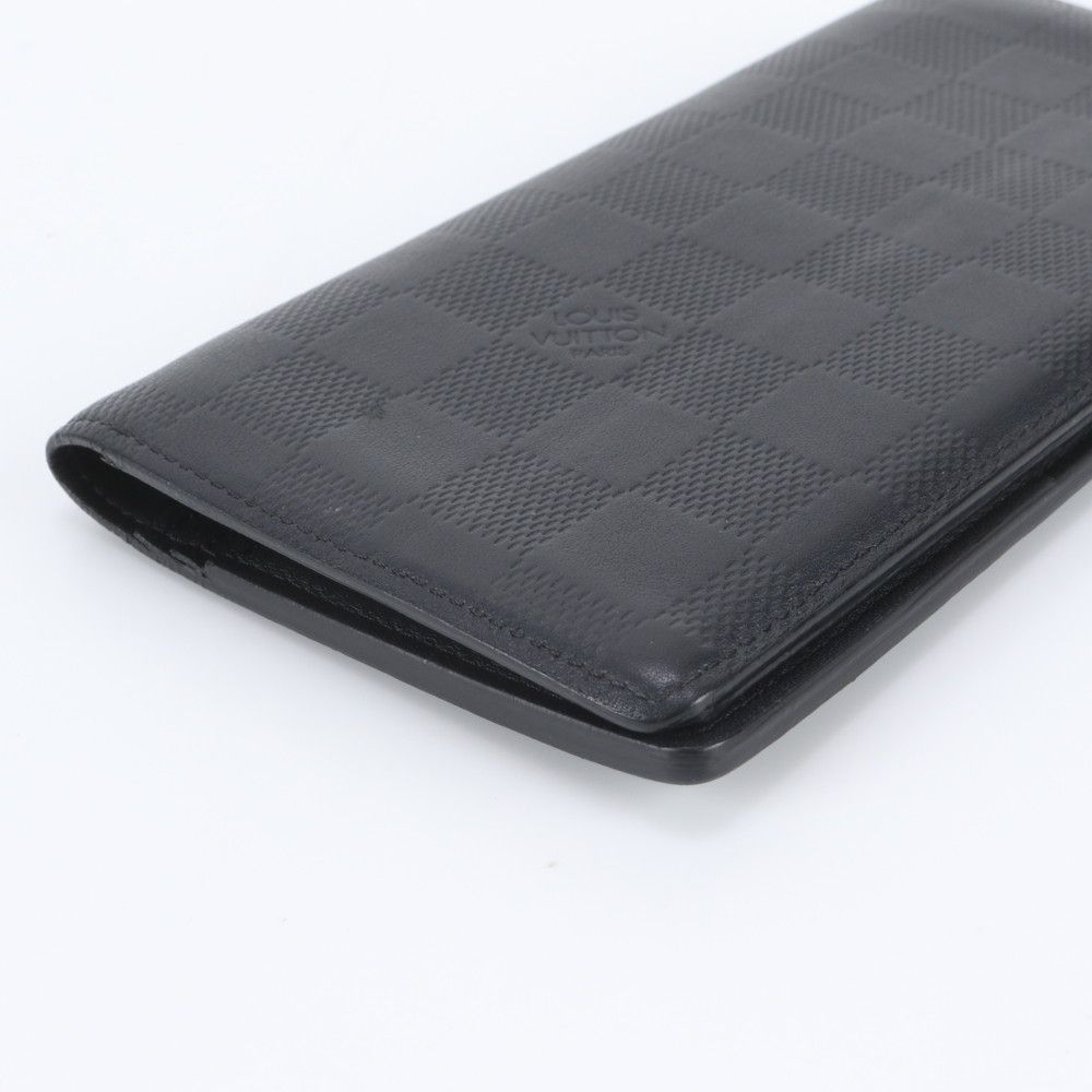 Louis Vuitton Damier Infini Portefeuille Brazza Leather Wallet — view 5