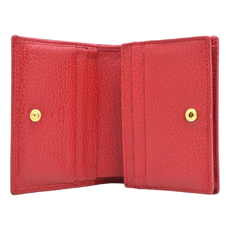 Gucci Bifold Wallet Red — view 5
