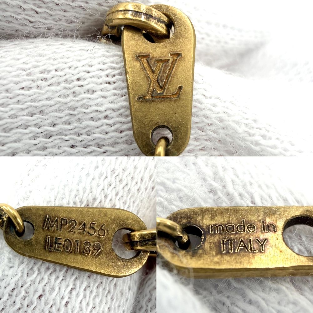 Louis Vuitton Necklace LV Twig Pendant Adjustable Gold — view 3