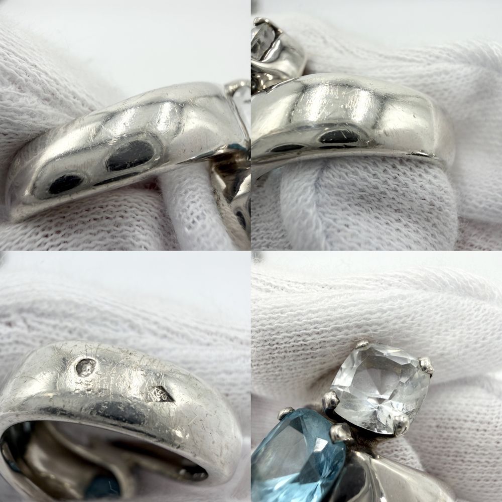 Hermes Ring Toiemore 925 Sterling Silver — view 6