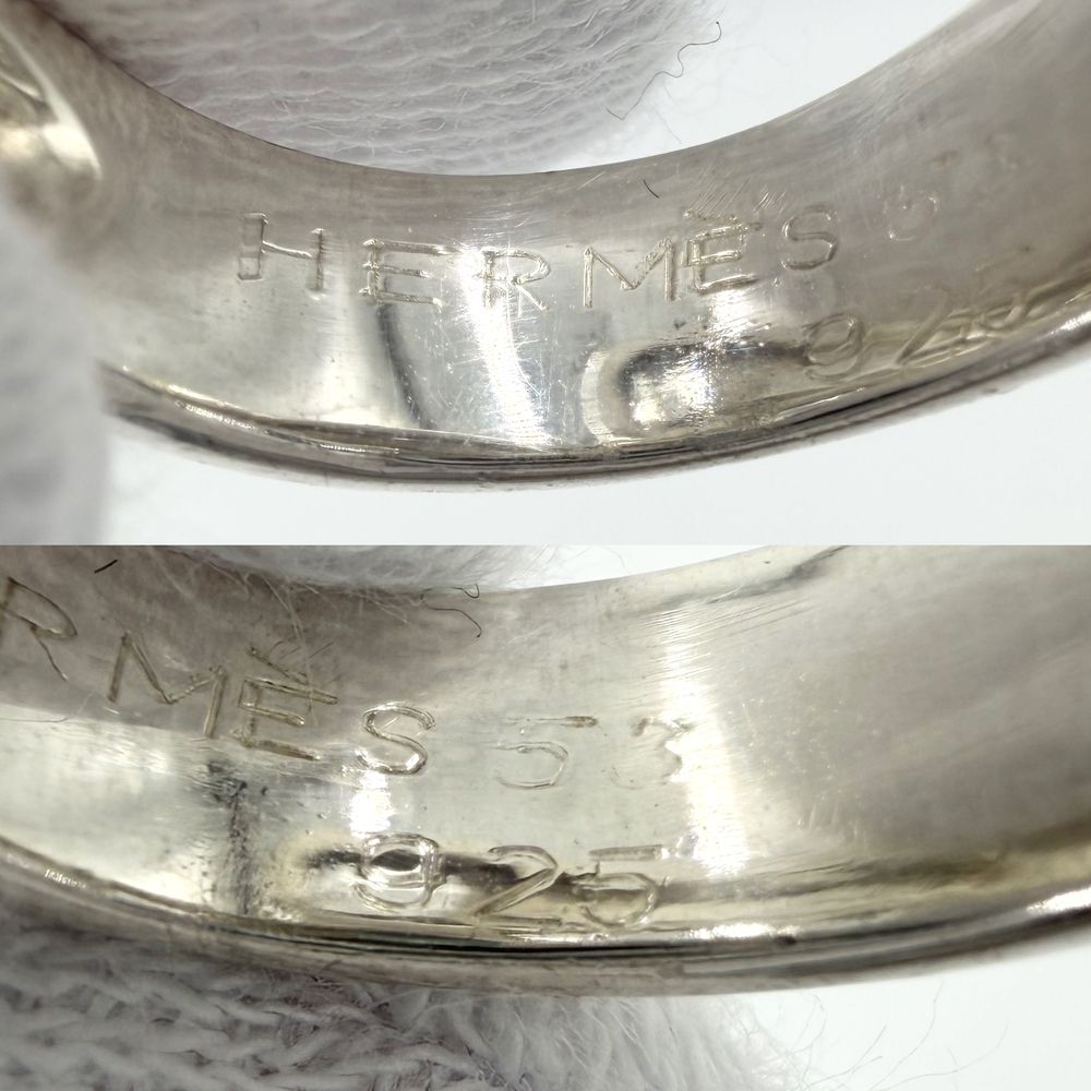 Hermes Ring Toiemore 925 Sterling Silver — view 4