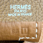 Hermes Shoulder Bag Evelyne 2 GM Leather Brown Silver — view 5