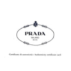 Prada Backpack Triangle Logo Hibiscus Shoulder Nylon Leather Black Red Silver — view 8