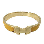 Hermes Bracelet Clic H Enamel Gold