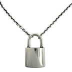 Louis Vuitton Necklace Lock It Learn Adjustable 925 Sterling Silver — view 2