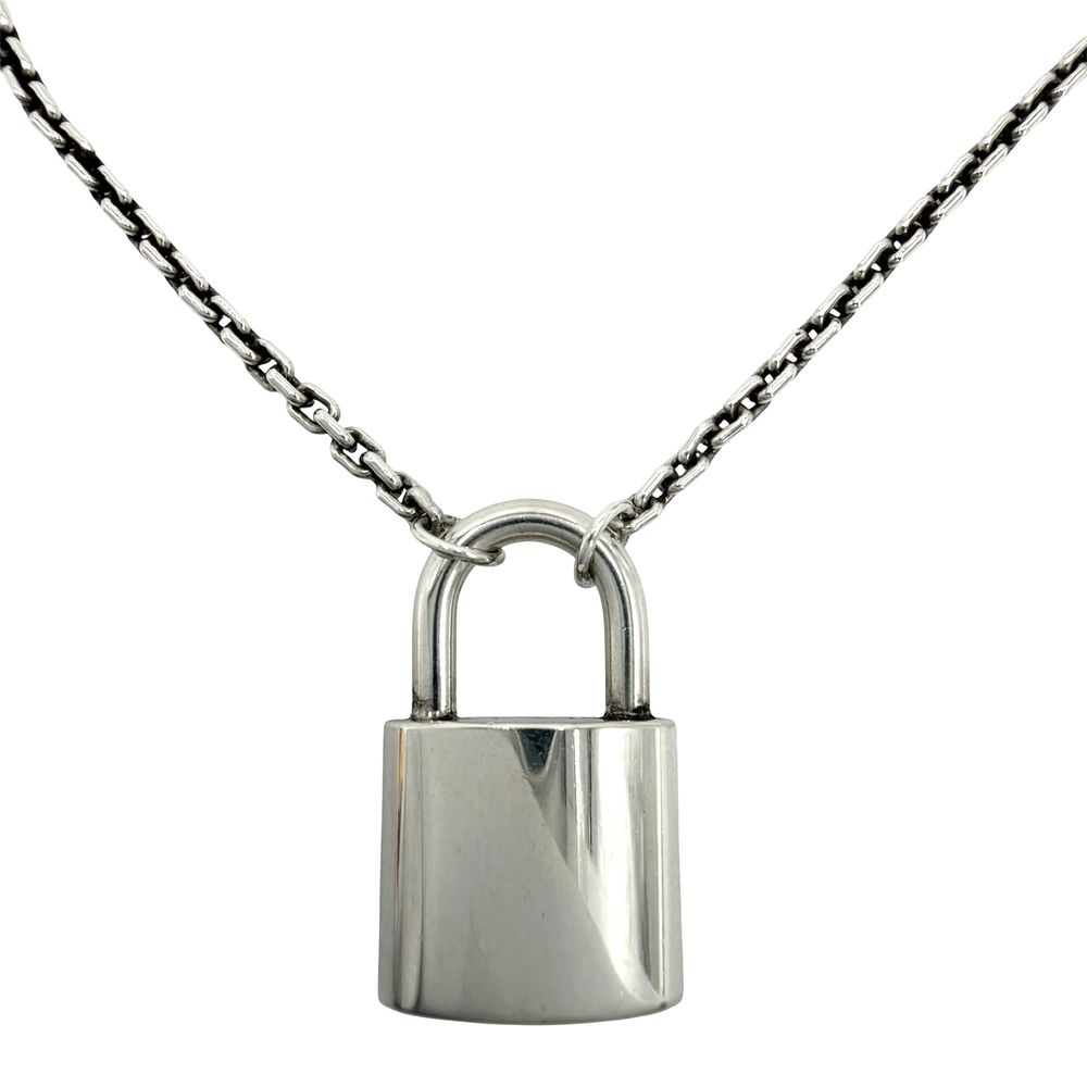 Louis Vuitton Necklace Lock It Learn Adjustable 925 Sterling Silver — view 2