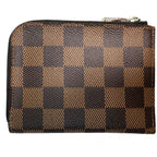 Louis Vuitton Porte Monnaie NM Damier Card Case Canvas Dark Brown — view 2
