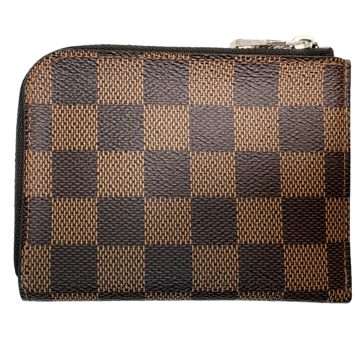 Louis Vuitton Porte Monnaie NM Damier Card Case Canvas Dark Brown — view 2