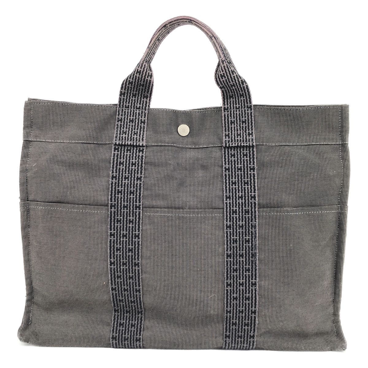 Hermes Herline MM Tote Bag Black — view 2