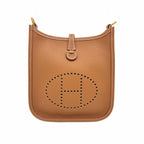 Hermes Evelyne TPM Gold Shoulder Bag Taurillon Clemence
