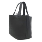 Hermes Handbag Picotin Lock 18 PM Taurillon Clemence Black Silver — view 3