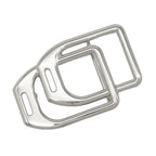 Hermes Belt Jockey Au Carre 85 Togo Box Calf Black Etain 85 Silver Reversible — view 3