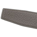 Hermes Belt Jockey Au Carre 85 Togo Box Calf Black Etain 85 Silver Reversible — view 7