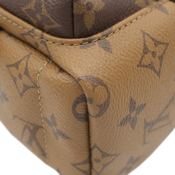 Louis Vuitton 2-Way Palm Springs Backpack Mini Monogram Canvas Reverse Gold — view 4