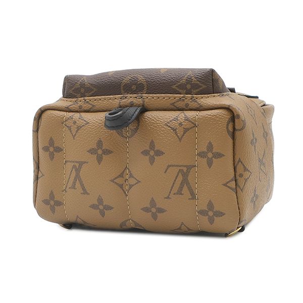 Louis Vuitton 2-Way Palm Springs Backpack Mini Monogram Canvas Reverse Gold — view 3