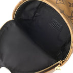 Louis Vuitton 2-Way Palm Springs Backpack Mini Monogram Canvas Reverse Gold — view 7