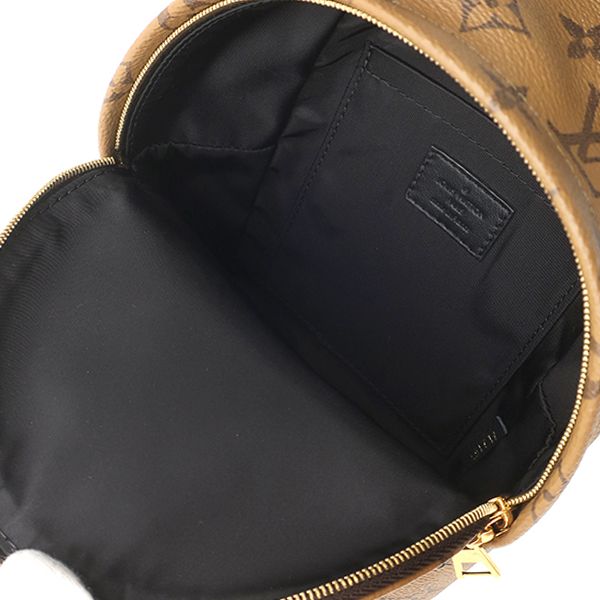 Louis Vuitton 2-Way Palm Springs Backpack Mini Monogram Canvas Reverse Gold — view 7