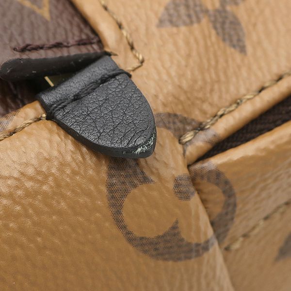 Louis Vuitton 2-Way Palm Springs Backpack Mini Monogram Canvas Reverse Gold — view 5